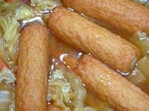 白菜とごぼう天煮